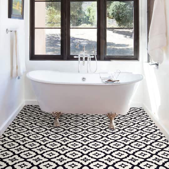 FloorPops Comet Peel & Stick Floor Tiles